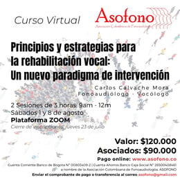 Curso virtual de Cross Check en audiología básica - Asofono